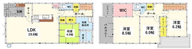 【間取り】 | 赤坂4丁目1期 | ◆賃貸物件と売買物件の違いで、後者の物件は「清掃やリフォームが必要なお部屋がほとんどです」がご存じでしたか？内装見積やご提案も当社にて行えますので安心してお任せ下さい♪