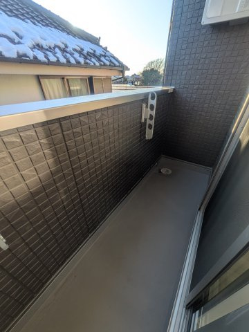 グリーンメゾン柴崎のバルコニー