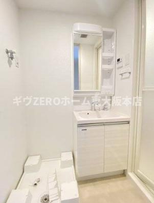 S-RESIDENCE難波大国町Unoの洗面所