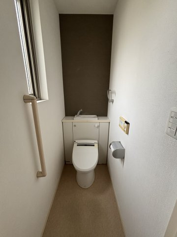 稲里町中氷鉋　中古住宅のトイレ