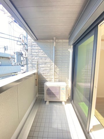 La maison roseのバルコニー