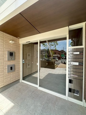 La maison roseのエントランス