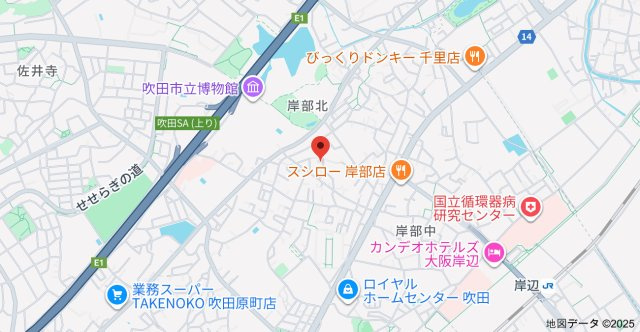 La maison roseの地図