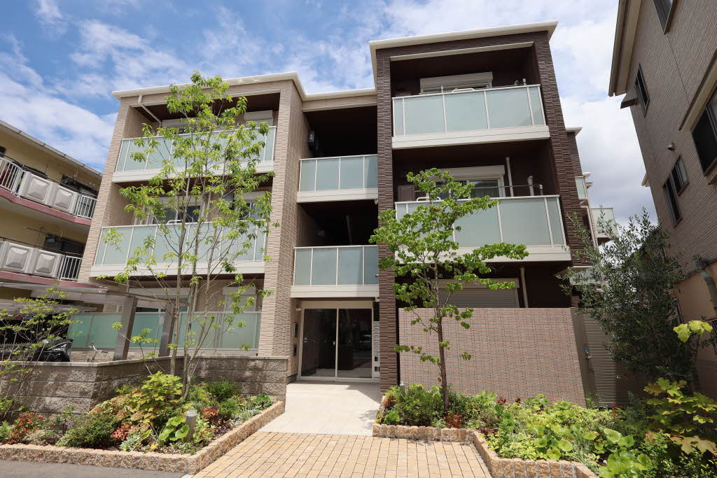 La maison roseの外観