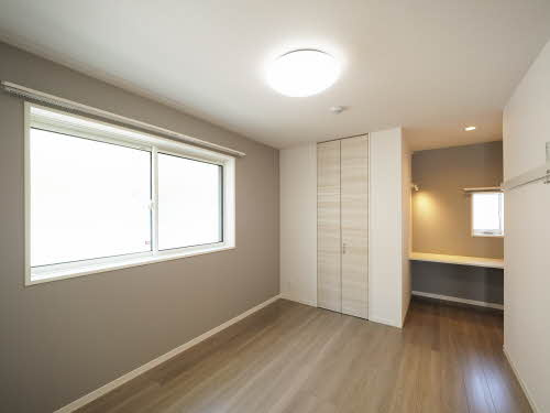 La maison roseの寝室