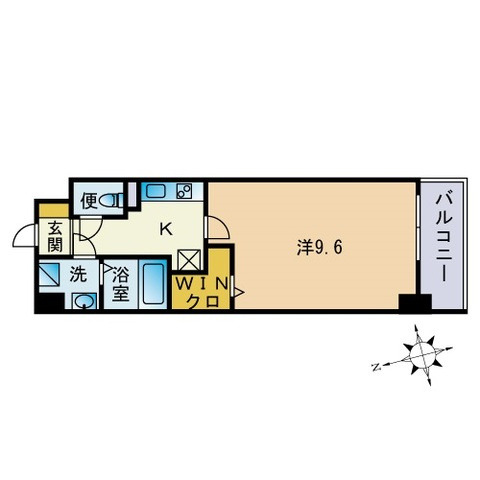 ＬＵＸＣＡＳ　ＦＵＫＵＯＫＡ　ＥＡＳＴの間取り