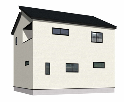 【外観パース】 | 戸畑区丸町3丁目1期 | 【頭金0円、フルローン可能です♪】お支払期間も50年までOK。ピッタリな資金計画をご提案しますので、一緒に計画を建てて行きましょう♪複数の銀行からピッタリなパートナーをお探しします。