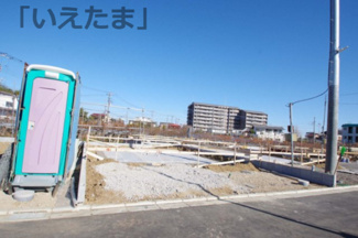 【外観】 | 【仲介手数料無料！！】稲城市押立　新築戸建て（全13棟）5号棟　4980万円 | 3号棟　令和7年12月12日撮影