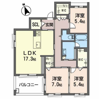 【間取り】 | ビレッジズ　シャーメゾン