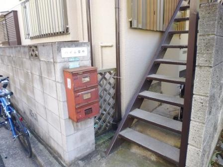 ハイム宮仲のエントランス