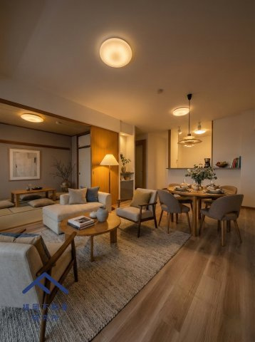 アンピール海の中道アクアヴィラの居間・リビング