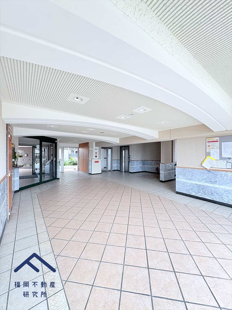 アンピール海の中道アクアヴィラのエントランス