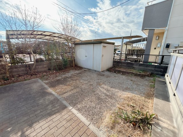 壬生町大師町　中古戸建の庭