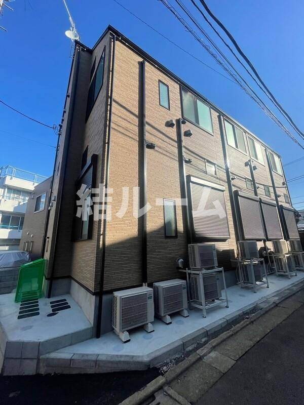 板橋区中台１丁目のアパートの外観