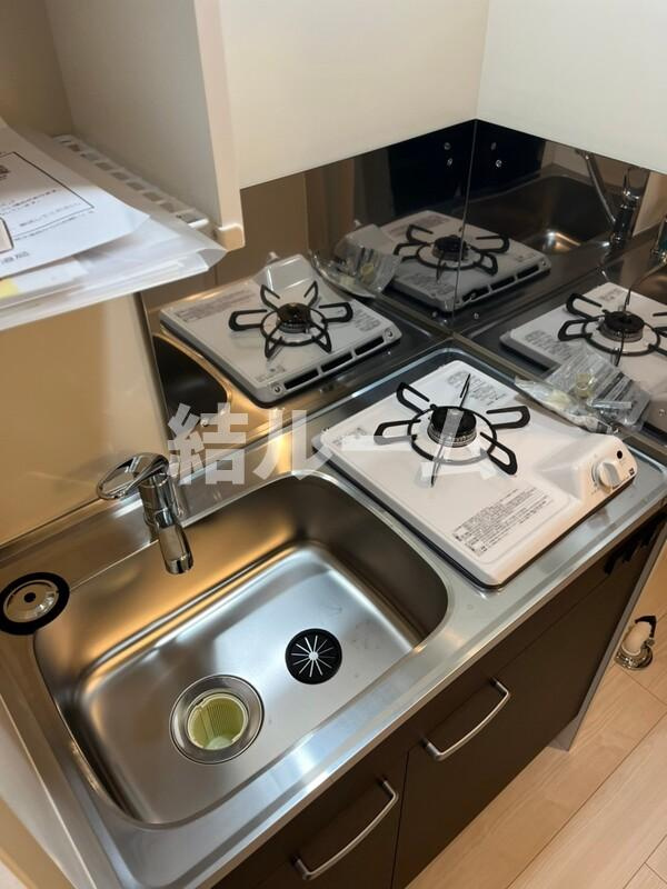 板橋区中台１丁目のアパートのキッチン