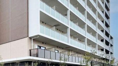 Alivis一之江のバルコニー