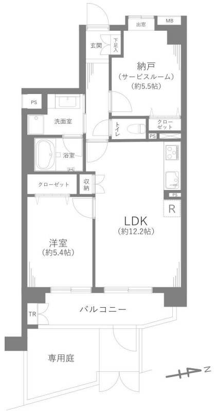 レーベンハイム東武練馬の間取り|レーベンハイム東武練馬：東向き１ＳＬＤＫリノベーション物件は各居室収納・窓付きのお部屋となっております！