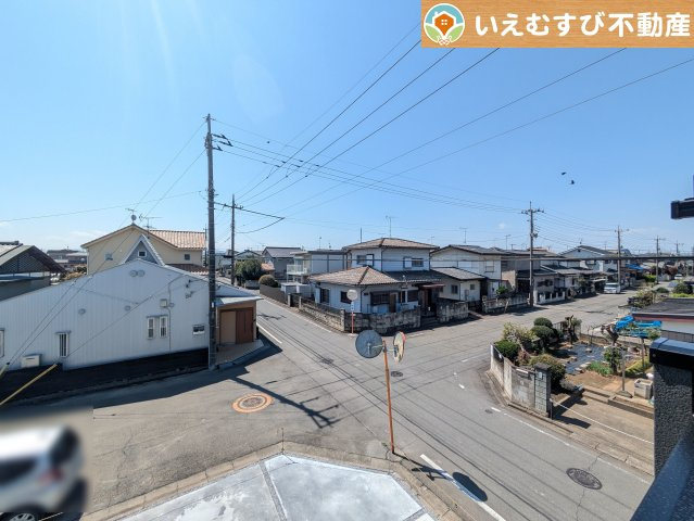 Livele Garden.S　深谷岡里第2の展望|高い建物が無く開放感のある展望
バルコニーからの展望も開けていて閑静な住宅地が望めます。日当りも良いですね♪