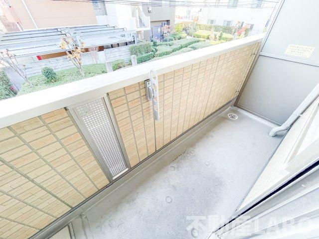 ラ・ヴィ・アン・フルールのバルコニー