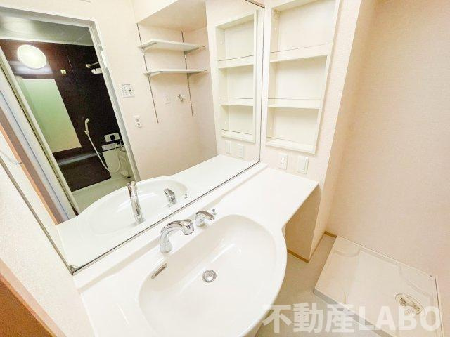 ラ・ヴィ・アン・フルールの洗面所