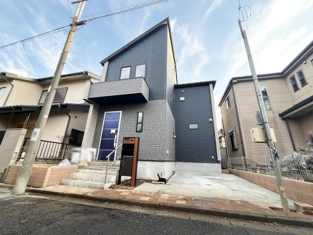 【外観】 | 東久留米市氷川台2丁目　新築一戸建住宅　全1棟　(保谷店) | 西武池袋線「東久留米」駅まで徒歩15分。通勤通学に便利な通勤急行停車駅。