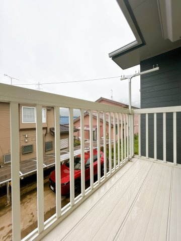リフォーム済中古戸建　岐阜市岩崎　昭和62年築のバルコニー