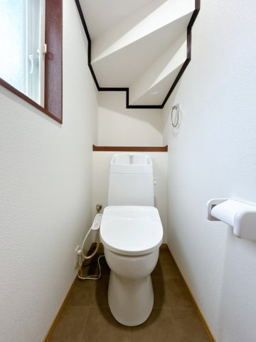 リフォーム済中古戸建　岐阜市岩崎　昭和62年築のトイレ