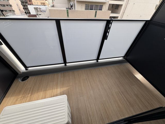 ブランシエスタ明石のバルコニー