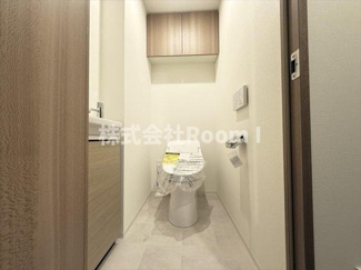 【トイレ】 | ザ・パークハビオ谷町六丁目クロス | 落ち着いたトイレです