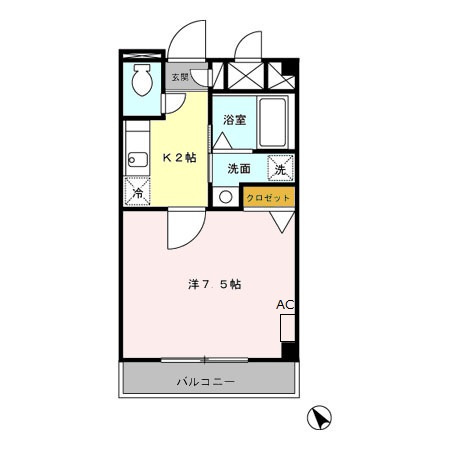 【間取り】 | シャルマン　参番館