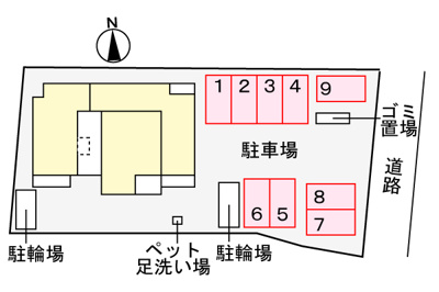 【区画図】 | ラ・ルーチェY