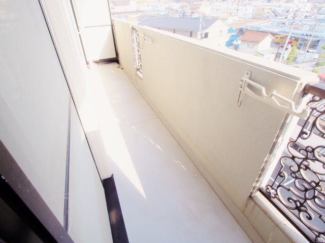 グランステイツ海田のバルコニー