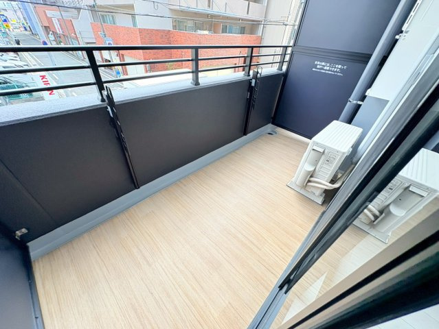 ブランシエスタ明石のバルコニー