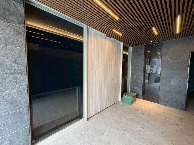 ブランシエスタ明石のエントランス