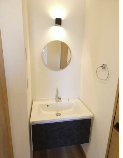 ソレイユ大原の洗面所