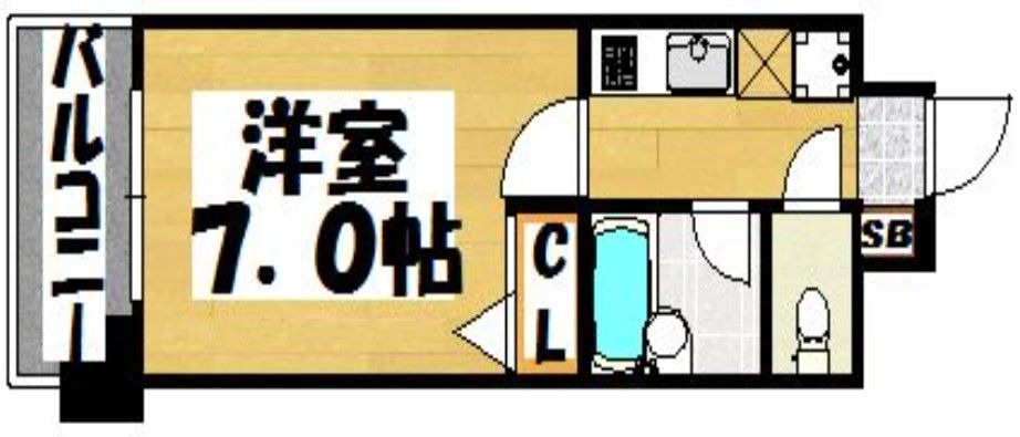 ピュアドームアプロード平尾の間取り