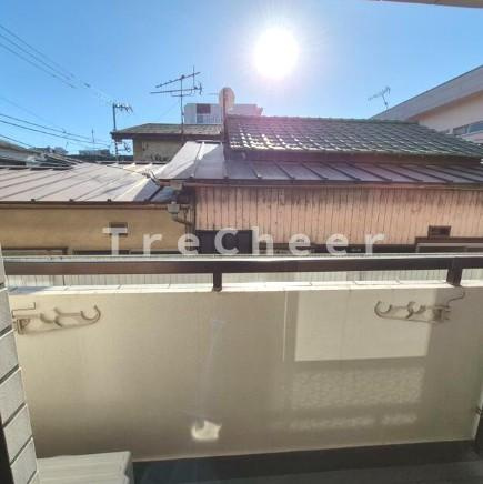 ミリオンコート北町のバルコニー