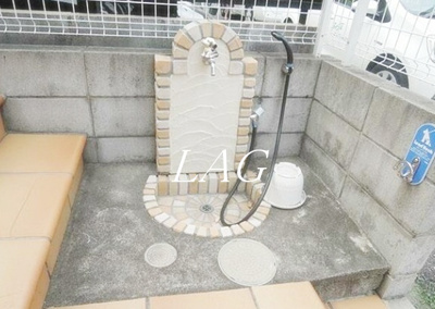 【その他共用部分】 | ＳＫハイツ | ペット用足洗い場です。