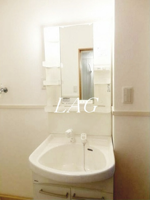 【洗面所】 | ＳＫハイツ | 独立洗面台です。