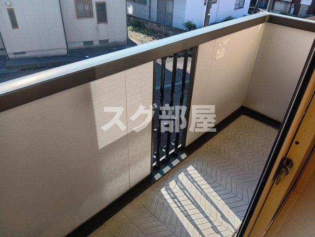 スタートライン故郷　Aのバルコニー