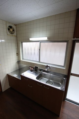【キッチン】 | 河内長野市北貴望ケ丘貸家