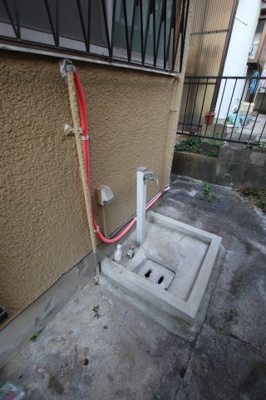【設備】 | 河内長野市北貴望ケ丘貸家 | 洗濯機置き場