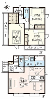 【間取り】 | 【仲介手数料無料！！】稲城市押立　新築戸建て（全13棟）7号棟　5480万円 | 7号棟