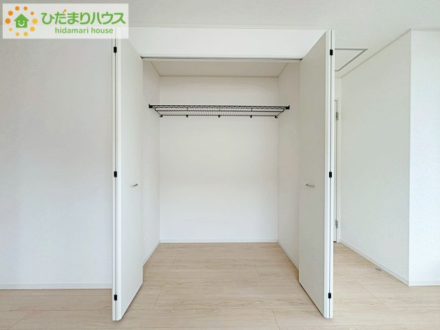 ひたちなか市平磯遠原町第2　新築戸建　2号棟の収納|各居室にはしっかりと収納を完備！