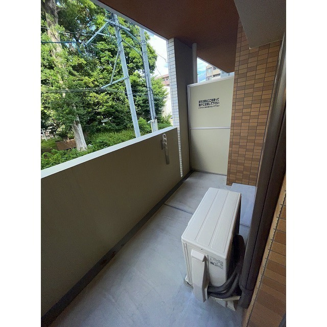 メゾン・ド・ボヌールのバルコニー