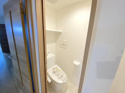 【トイレ】 | フィアスコート北助松Ⅰ | ゆったりとした空間のトイレです