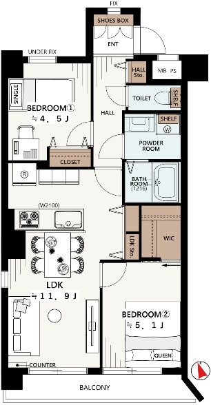 大山公園サンハイツ
