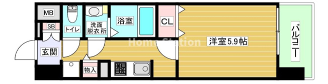【間取り】 | ジオエント福島野田レジデンス