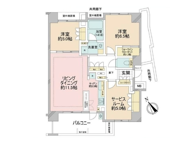 【間取り】 | ザ・パークハウス志木グローリオ | 2SLDK