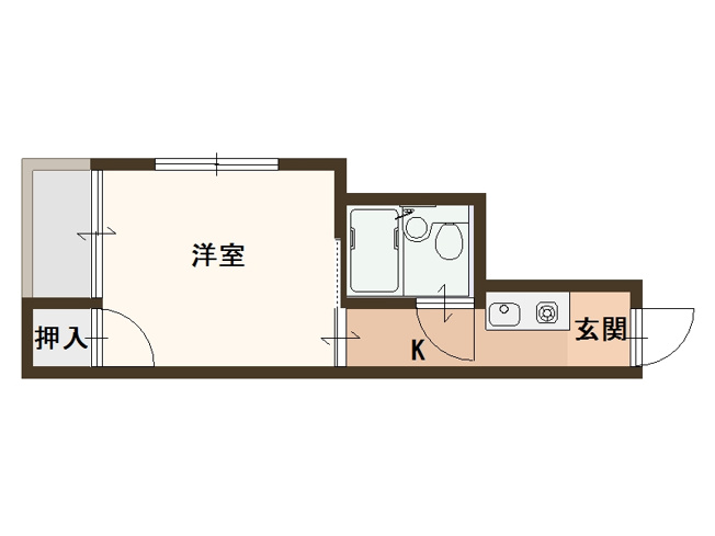 【間取り】 | エルパラッツォ玉出